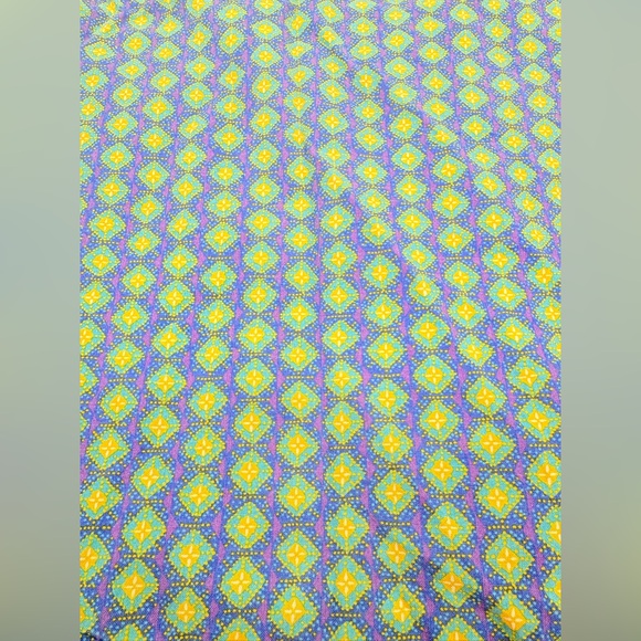 Vintage | Frankenstein brand | Men's Blue and Green funky Patterned Shirt - Picture 6 of 6